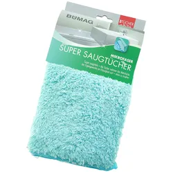 Mikrofaser Super-Saugtuch, 3 Stück Saugtuch Mikrofasertuch Trockentuch saugstark Trocknungstuch saugfähig