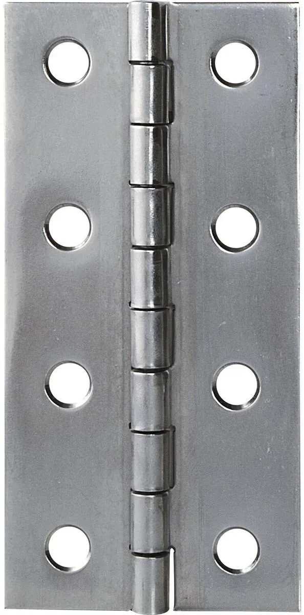 Scharnier DIN 7954 A schmal 100 x 52 mm, Edelstahl