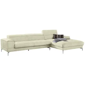 W.Schillig Eckcouch Mikrofaser 3-Sitzer Beige