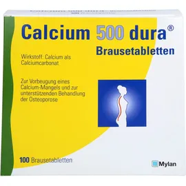 MYLAN DURA GMBH Calcium 500 dura Brausetabletten 100 St.