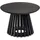 FineBuy Couchtisch Schwarz Massivholz 60 x 60 x 41 cm