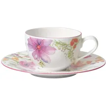 Villeroy & Boch Mariefleur Basic Kaffeetasse mit Untertasse 0,25 l Mehrfarbig 2 St.