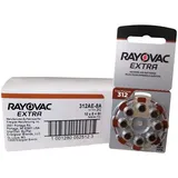 Rayovac Extra Advanced Quecksilberfreie Hörgerätebatterien Größe 312 (80 Stück)