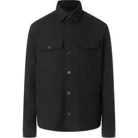 MAC Outdoorhemd Overshirt Schwarz M