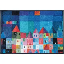 Wash+Dry Colourful Houses 50 x 75 cm Bunt