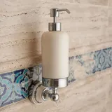 PaulGurkes Wand-Seifenspender Nostalgie Landhausstil Retro Lotionspender Wandmontage