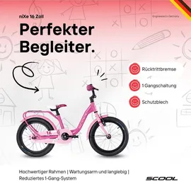 S'cool niXe 16 Zoll RH 23,5 cm pink