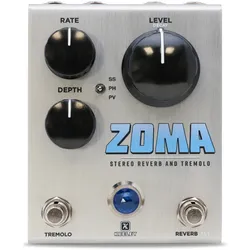 Keeley Electronics Zoma - Stereo Reverb Tremolo - Effektgerät E-Gitarre