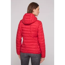 Soccx Outdoorjacke SOCCX, Damen, Gr. L, rot, Steppware, Material: 100% Polyamid, Futter: 100% Polyester, Füllung: 100% Polyester, bedruckt, bestickt, slim fit normal, eingesetzt elastischer Bund, Jacken Outdoorjacke, mit elastischem Saumabschluss