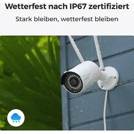 Reolink W320 5MP WLAN Überwachungskamera Weiß