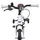 vidaXL Kinderfahrrad 12 Zoll weiß