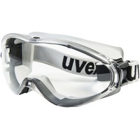 UVEX Schutzbrille »Ultrasonic«, Polycarbonat (PC), grau/schwarz - weiss
