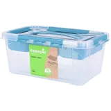 KEEEPER Toptex Ordnung Aufbewahrungsbox 4,2 l - Aqua-Blau