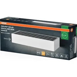 Osram Solarleuchte Kunststoff 4,3 cm inkl. Bewegungsmelder weiß