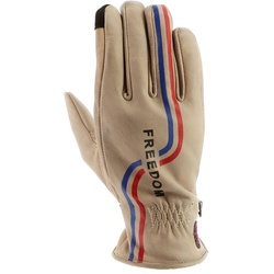 Helstons Freedom Sommer Damen Motorrad Handschuhe, beige, Größe L
