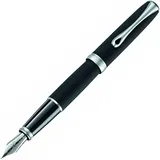 Diplomat Füllhalter Excellence A2 lapis schwarz matt chrom F