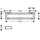 Hansgrohe Axor Handtuchhalter 800 mm Schwarz 42833330