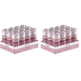 Gordon's Premium Pink Distilled Gin & Tonic Water | Erfrischendes Mixgetränk | Trinkfertige Dose für unterwegs & gesellige Events | 10% vol | 12 x 250 ml EINWEG Mehrverpackung | (Packung mit 2)