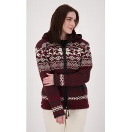 DEPROC activ Strickfleecejacke Rot M