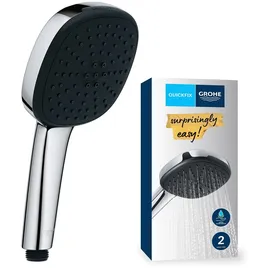 Grohe Vitalio Comfort 110 Chrom Eckig mit 2 Strahlarten Quickfix