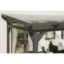SKANHOLZ Sanremo 434 x 250 cm Fichtenholz schiefergrau