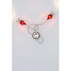 serien lighting Poppy Wandleuchte mit 2 Armen 2 Arme | beige | keramikfarben