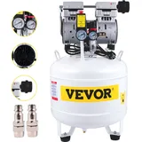 Vevor Silent Flüsterkompressor 35L Druckluftkompressor 1PS/750W Leise Ölfrei Kompressor 115PSI Luftkompressor