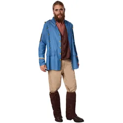 tectake® Herrenkostüm Steampunk Offizier