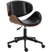 Kosmetikhocker, Friseurstuhl, Hocker, Sattel, Spa-Stuhl, mobil, schwarz