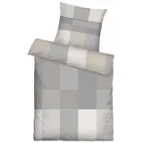 Tom Tailor KARO Kariert Beige/Mehrfarbig 135 x 200 cm + 80 x 80 cm