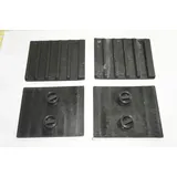 4x Woodster LV 60  Gleitplatten Führungsplatten Holzspalter UNTEN - ab Bj 2009