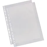 Esselte Prospekthüllen Standard DIN A4 transparent glasklar 0,05 mm, 100 St.