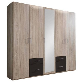 225 x 210 x 58 cm Eiche Nachbildung/graphit