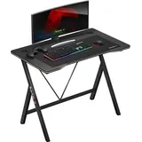 huzaro Schreibtisch Hero 1.4 Schwarz