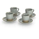 Zeller Espressotasse 0,06 l Grau 8 St.
