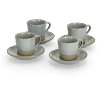Zeller Espressotasse 0,06 l Grau 8 St.