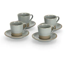 Zeller Espressotasse 0,06 l Grau 8 St.