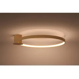 Jiaoguang Lighting Deckenleuchte RIO 78 golden LED 3000K