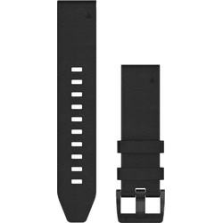 Garmin Leder QuickFit® 22 Uhrenarmbänder Leder Schwarz