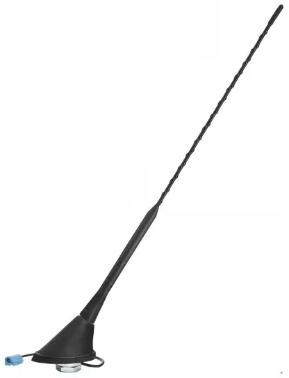 FM/AM-Radioantenne mit Montagefuß für Opel Astra, Corsa, Vectra, Zafira – 41 cm Länge