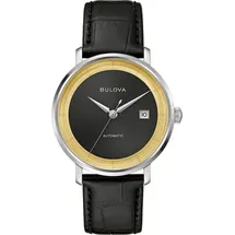 BULOVA Rat Pack Automatik Leder 40 mm 96B406