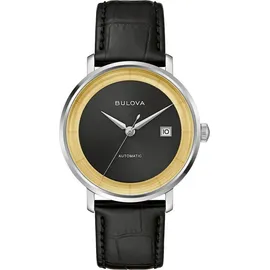 BULOVA Rat Pack Automatik Leder 40 mm 96B406