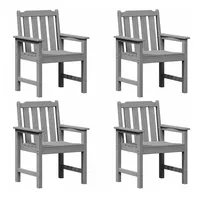 VidaXL Gartenstuhl 65,5 x 59 x 88 cm hellgrau