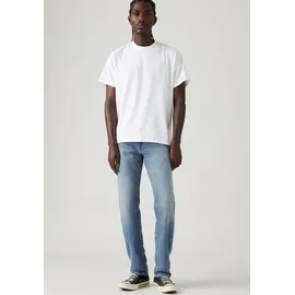 Levi's Levi’s 502 Taper Jeans mit Leinenanteil in Hellblau-W32 / L30