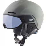 Alpina Alto Q-lite 51-55 cm moon-grey matt/blue