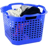 Greenlife Haushaltskorb Wäschekorb 25 l Blau