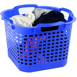 Greenlife Haushaltskorb Wäschekorb 25 l Blau