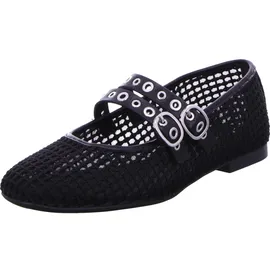 TAMARIS Ballerina (DURCHBROCHEN) für Damen, schwarz, 39 EU