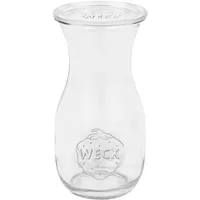 Mambocat 24er Set Weck Gläser 290ml Saftflasche mit 24