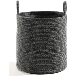Korb BLEND dunkelgrau - grau